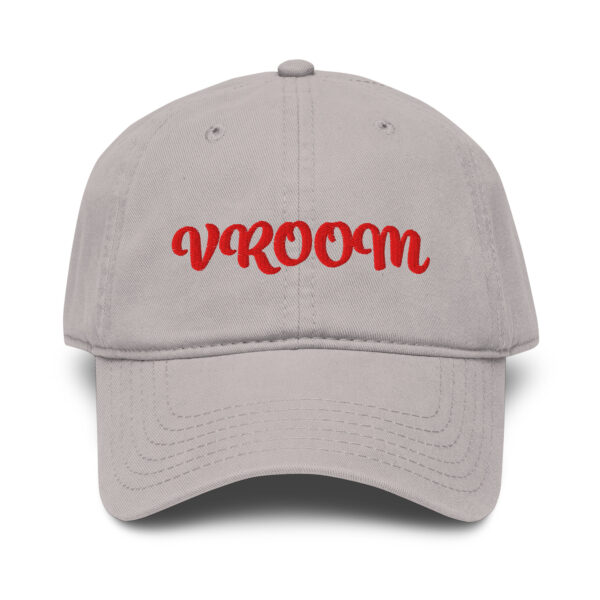 vroom cap – bold automotive baseball hat for car lovers & drivers