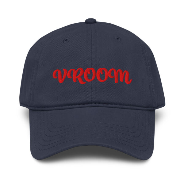 vroom cap – bold automotive baseball hat for car lovers & drivers