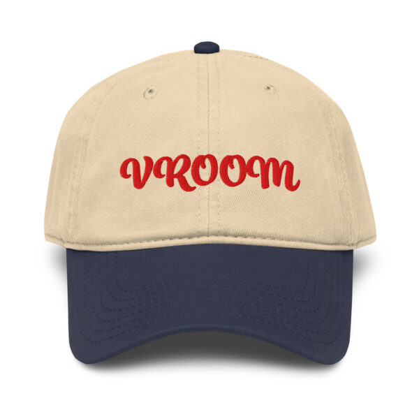 vroom cap – bold automotive baseball hat for car lovers & drivers